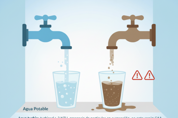 Para ser agua potable para consumo humano
