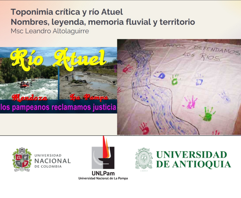 Toponimia crítica y río Atuel